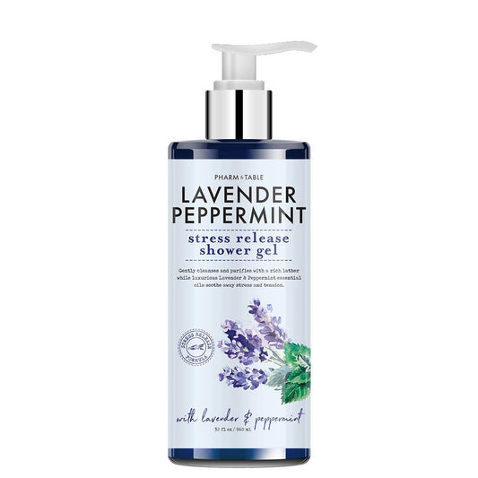 Pharm to Table Stress Release/Lavender & Peppermint Shower Gel Body Wash 32oz / 960m Beauty & Personal Care PHARM TO TABLE