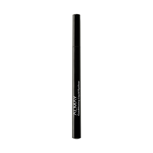 Almay Conditioning Liquid Eyeliner, Longwearing, Waterproof, Hydrating, Stocking Stuffer for Women, 10 Black, 0.03 fl oz