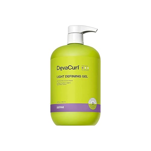 DevaCurl Light Defining Gel Soft Hold Non-Crunch Styler, Bright Breeze, 32 fl. oz