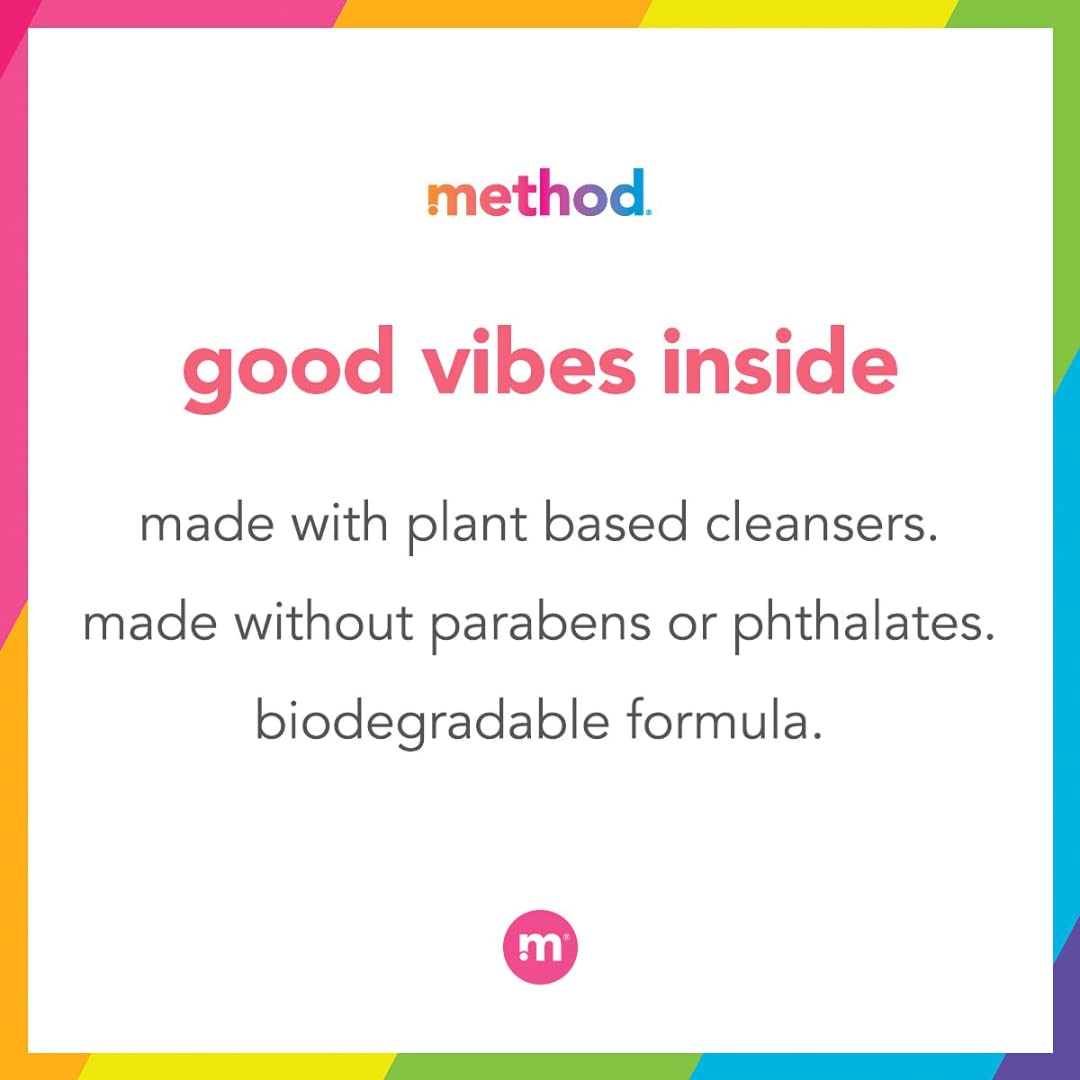 Method Body Wash Trio, Moisturizing Body Wash, Daily Shower Gel and Plant-Based Body Cleanser, Pure Peace, Sea + Surf, Simply Nourish, 18 Fluid Ounces Beauty & Personal Care Method