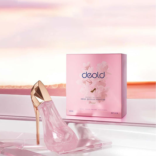 DEOLD High Heels Eau de Toilette for Women Top note of Orange Middle note of Peony Base note of Musk Elegant fragrance for day and night 1.01 oz Beauty & Personal Care DEOLD