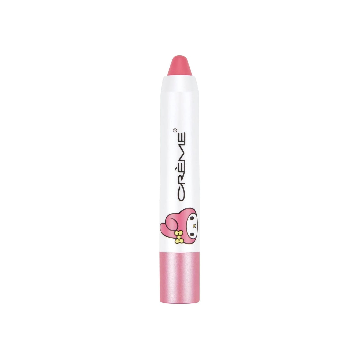 The Crème Shop Kuromi Hello Lippy Tinted Moisturizing Lip Balm, Korean Lip Tint - Pink Fluff
