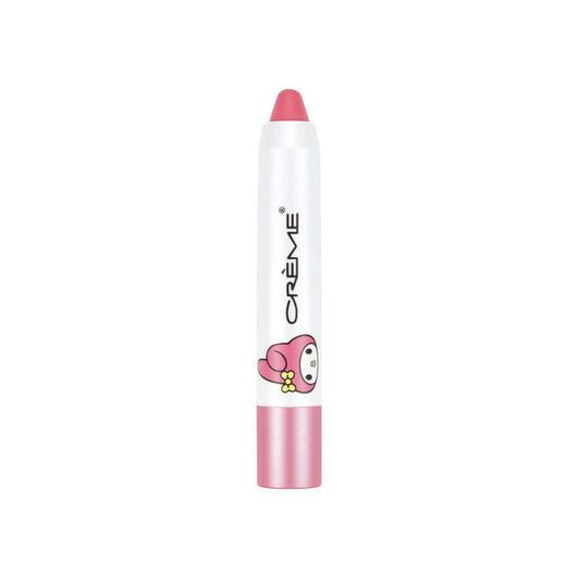 The Crème Shop Kuromi Hello Lippy Tinted Moisturizing Lip Balm, Korean Lip Tint - Pink Fluff