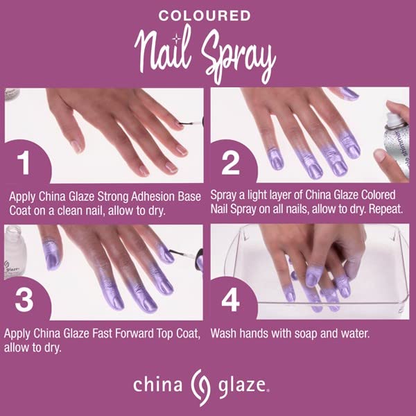 Nail Spray Nail Polish, Platinum Silver, 1.4 Fluid Ounce Beauty & Personal Care Nail Tek