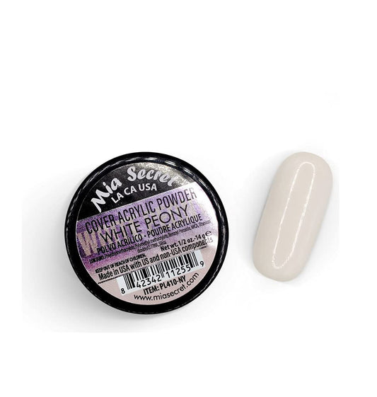 Cover White Peony Acrylic Powder Mia Secret (1/2 oz) Beauty & Personal Care Mia Secret