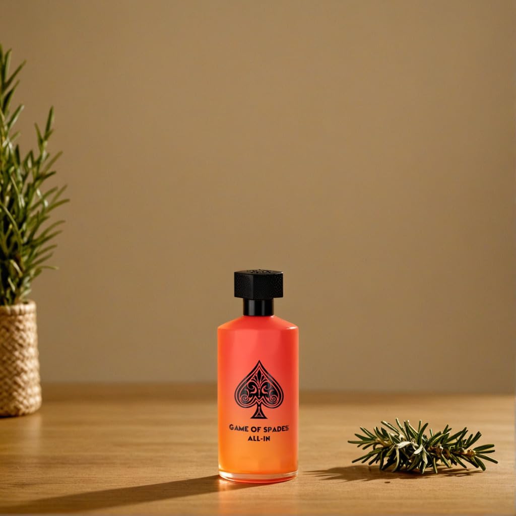 Jo Milano FRAGRANCE EXPERT EXCLUSIVE (2026 RELEASE) Paris Game of Spades ALL IN 3.4 fl oz Parfum spray for Unisex