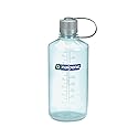 Nalgene Tritan Narrow Mouth BPA-Free Water Bottle, Seafoam, 32 oz