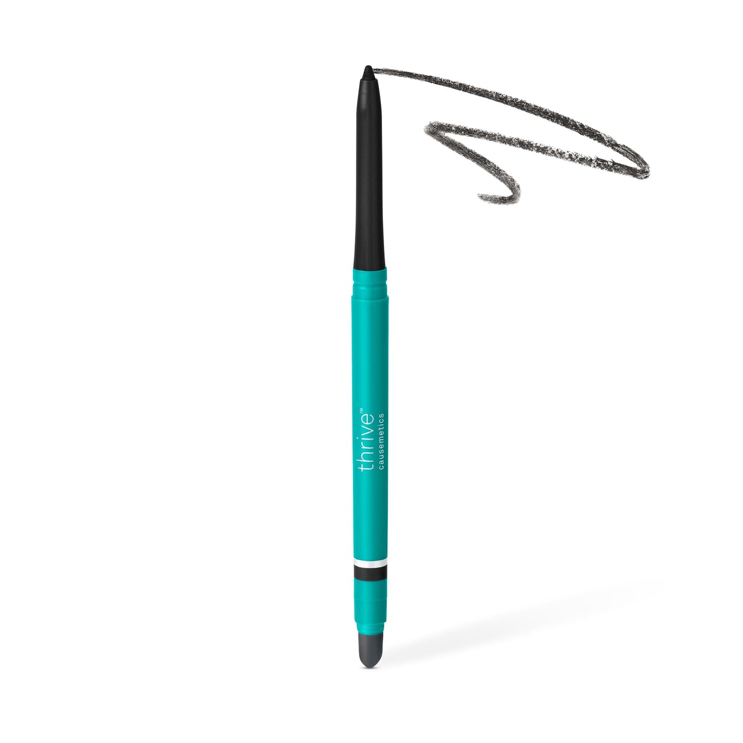 Thrive Causemetics Infinity Waterproof Eyeliner Pencil, Built In Sharpener & Smudge Tip, Long Lasting, Smudge Proof, Hyaluronic Acid & Shea Butter Beauty and Personal Care Thrive Causemetics Default Title