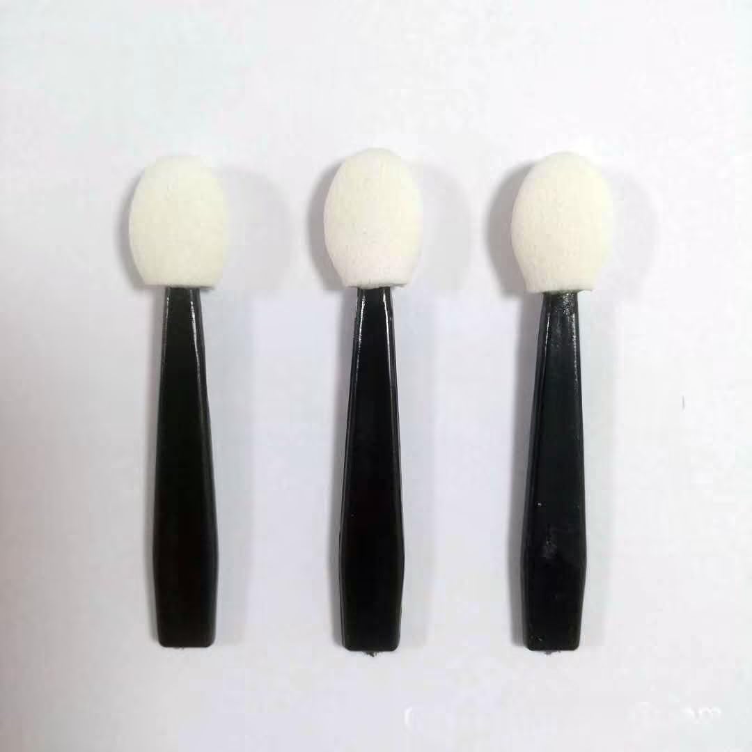 ZhangyiHot 100 Pcs Small Eyeshadow Applicators, Sponge Tip, Blending, For Blending, Kid, Normal Skin, Cosmetic Brush, Eyeshadow Brush