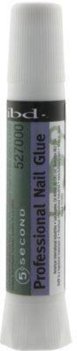 Ibd 5 Second Professional Nail Glue, 0.07 oz (Pack of 4)