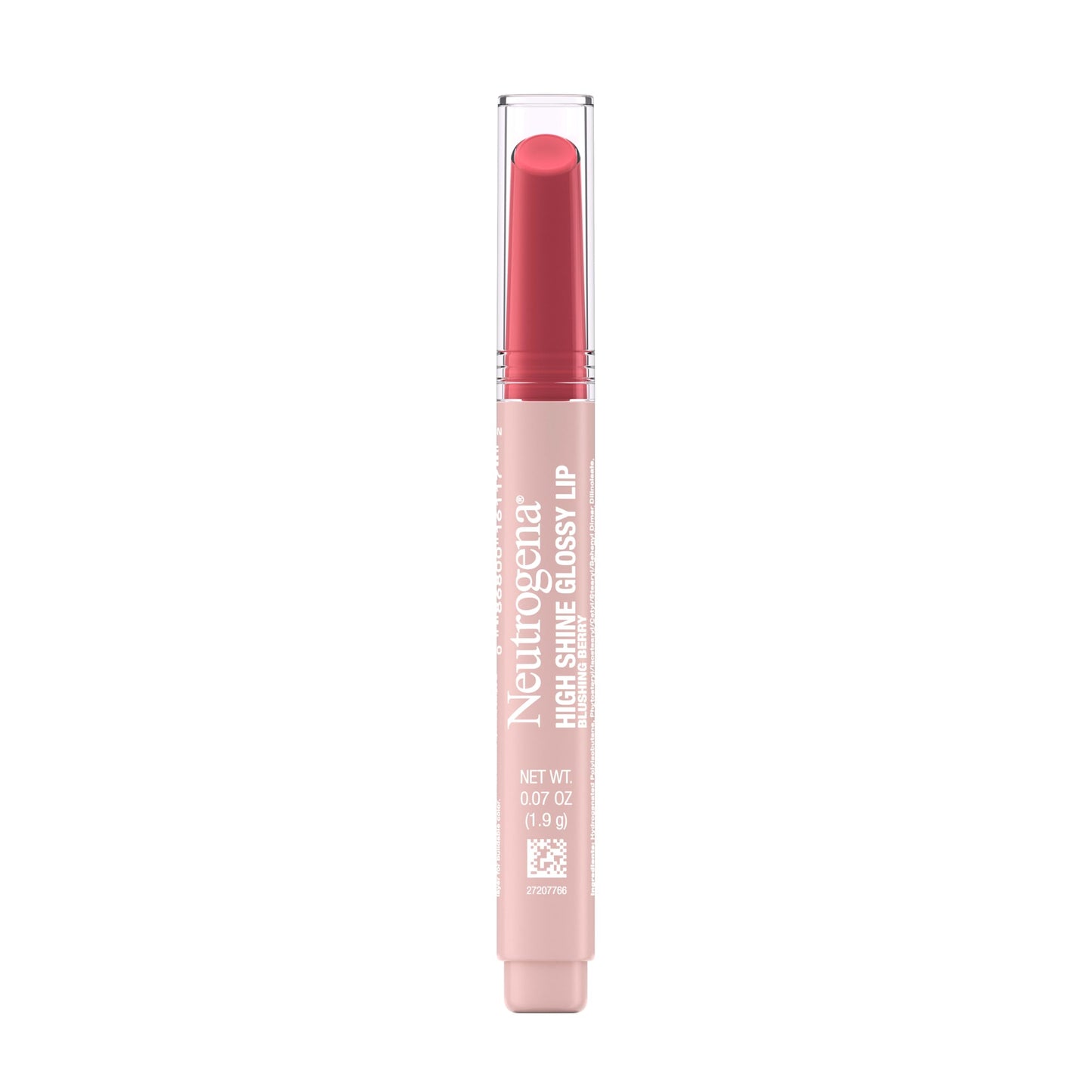 Neutrogena High Shine Glossy Lip, Nourishing Lip Gloss with Maracuja Oil, Antioxidant Vitamin E & Vitamins, Non-Retractable, Buildable Pigmented