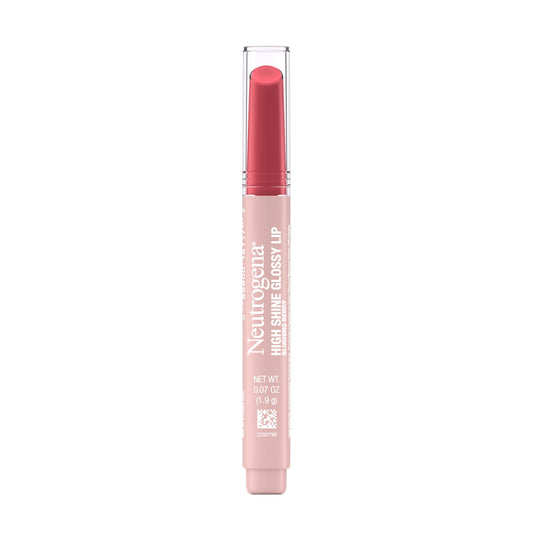 Neutrogena High Shine Glossy Lip, Nourishing Lip Gloss with Maracuja Oil, Antioxidant Vitamin E & Vitamins, Non-Retractable, Buildable Pigmented Beauty & Personal Care Neutrogena