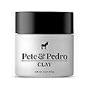 Pete & Pedro HAIR STYLING CLAY - Medium Hold, Matte Finish, Low Shine Styling Clay for Men, Ideal for Hairstyling Medium, Messy, Fine Thinning Hair