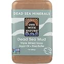 One with Nature Dead Sea Mineral Mud Soap with Argan Oil & Shea Butter 7 oz (Pack of 6)