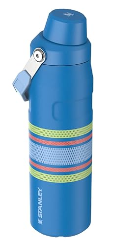 Stanley Varsity IceFlow Aerolight Fast Flow Water Bottle 24 oz | Angled Spout Lid | Lightweight and Leakproof for Travel and Sports | Insulated