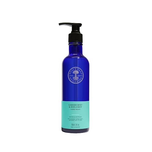 Neal's Yard Remedies Garden Mint & Bergamot Hand Wash | Refreshing Hand Soap | Certified Organic Hand Soap | 6.76 fl. oz.