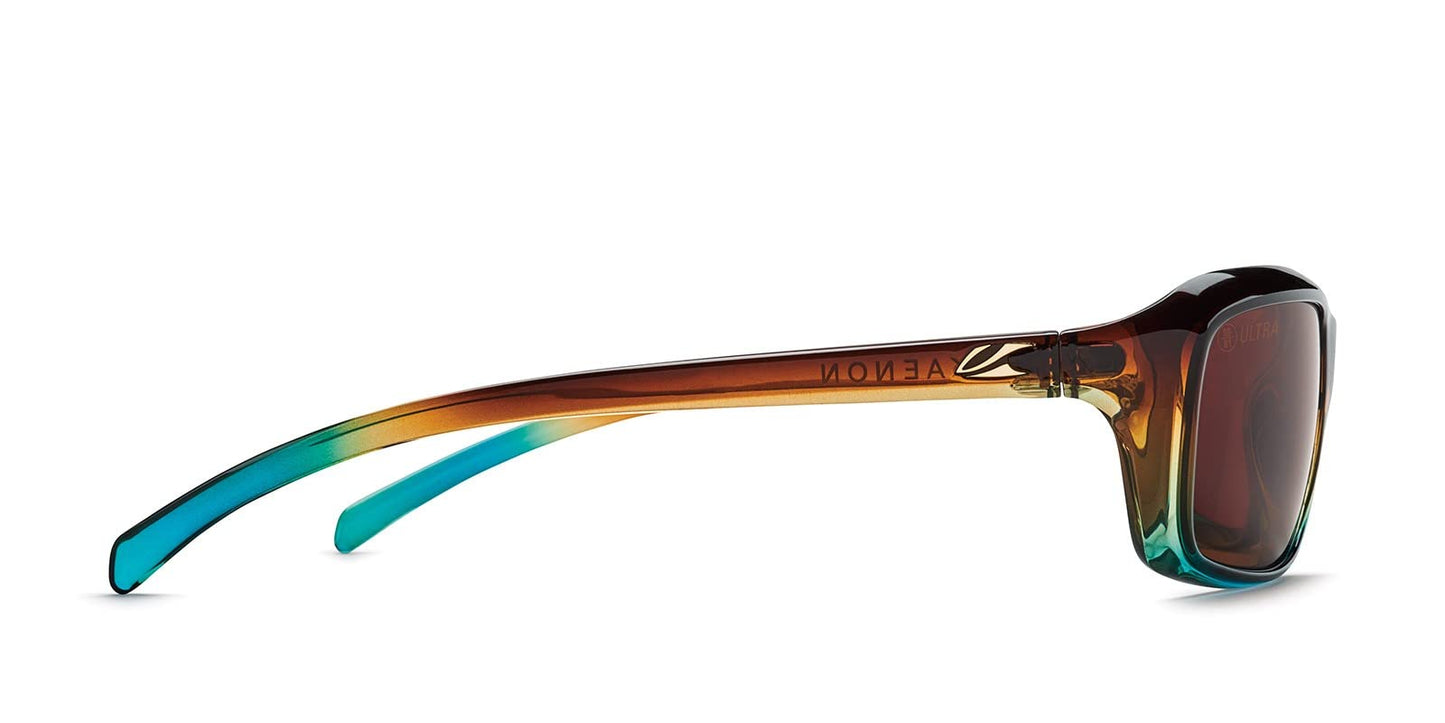 Kaenon Women's Monterey Polarized Sunglasses, Tobacco Denim