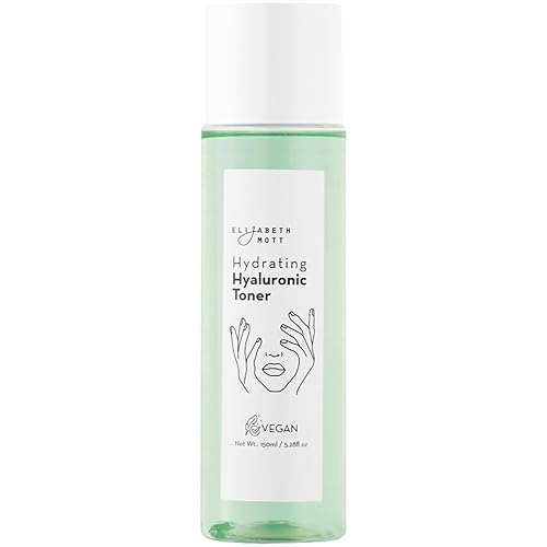 Elizabeth Mott Hydrating Hyaluronic Toner - 2?in?1 Serum & Toner Hyaluronic Acid & Antoxyl Extract - Lightweight Korean Skincare for Hydration, Pore