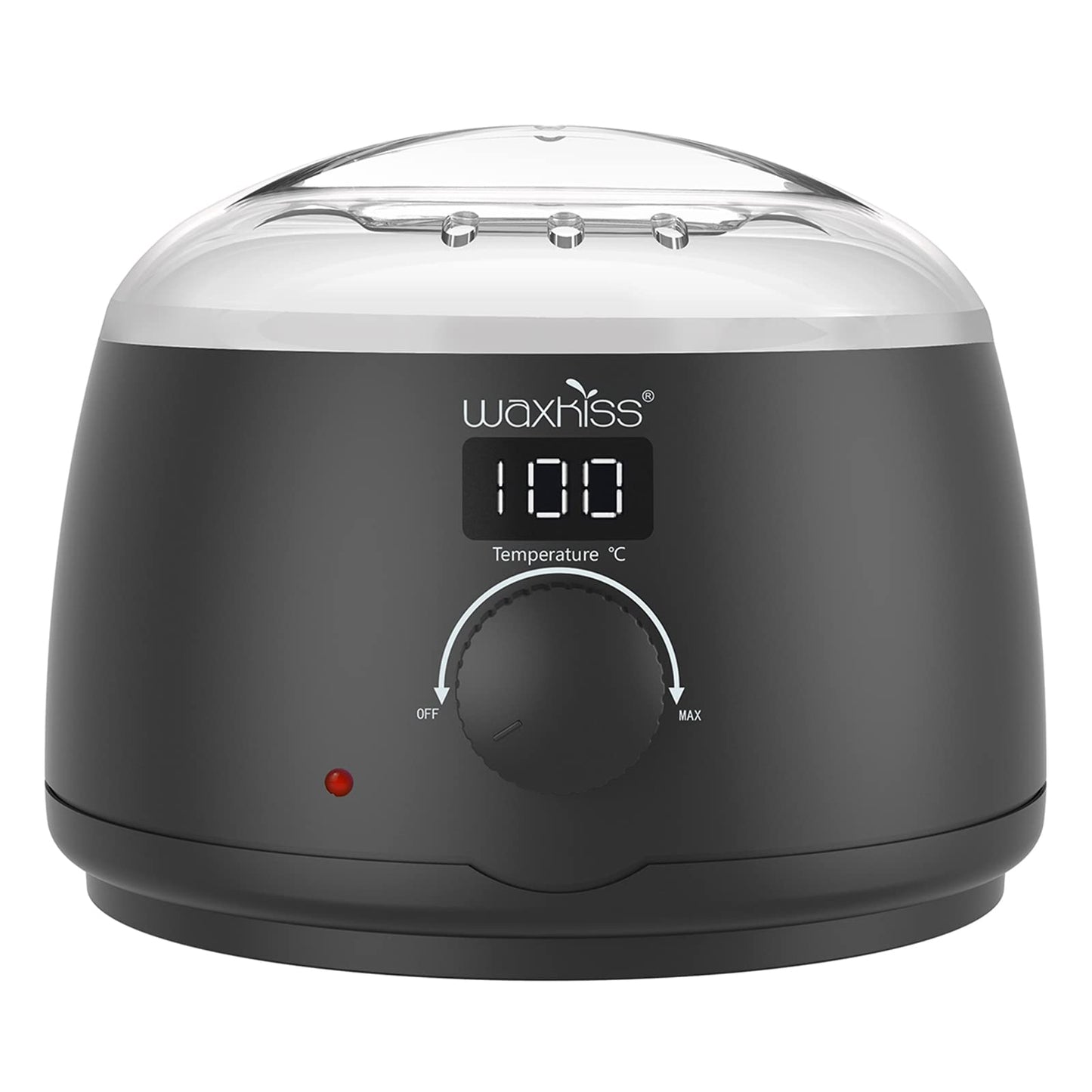 waxkiss Digital Hair Removal Warmer with See-Through Lid and 14oz Pot Beauty and Personal Care waxkiss