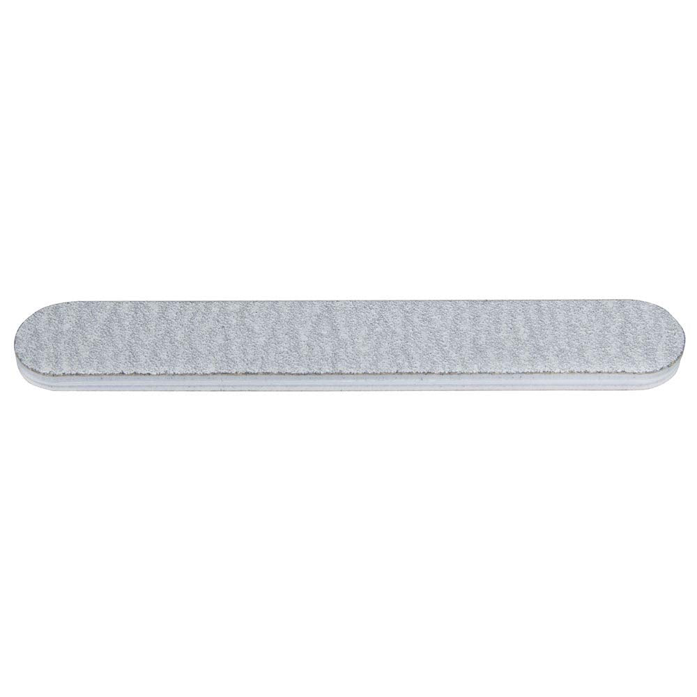 ForPro Professional Collection Mini Foam Board, Zebra, 100/180 Grit, Double-Sided Manicure Nail File, 3.5” L x .5” W, 50-Count