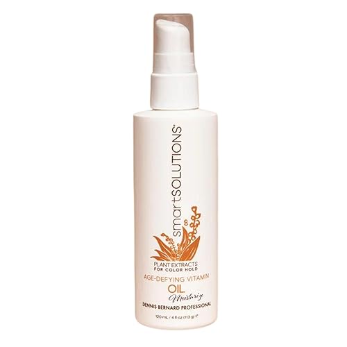 SMART SOLUTIONS Age Defying Vitamin Oil, 4oz | Light Weight | Hydrates | Detangles | Paraben Free