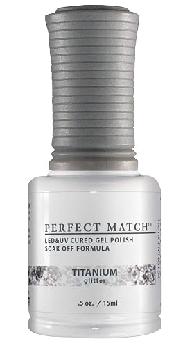 LeChat Perfect Match Gel Polish, Titanium, 0.5 Fl Oz (PMS134) Beauty & Personal Care LECHAT