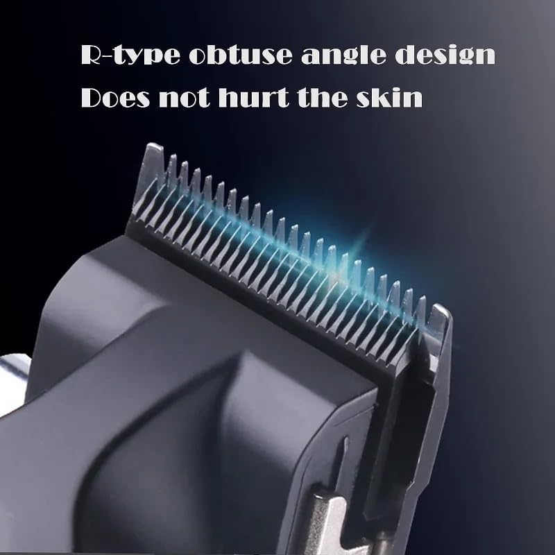 QDKVTNDJZ Hair Clippers for Men, Barber Cut Machine Cordless Trimmer Professional Rechargeable Electric with Charging Base Beauty and Personal Care QDKVTNDJZ