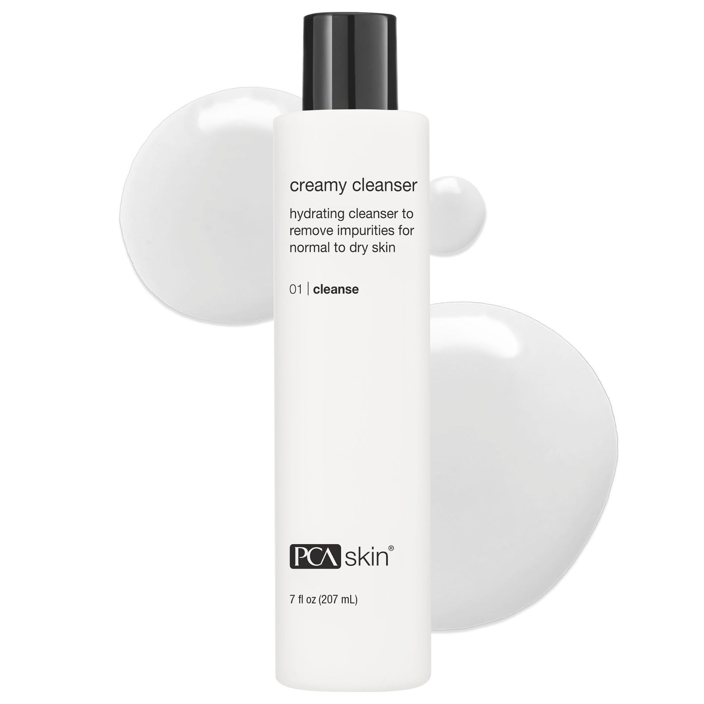 PCA SKIN Creamy Moisturizing Face Cleanser, Gentle Daily Face Wash for Dry and Sensitive Skin, Leaves Skin Feeling Soft and Smooth, Helps Remove