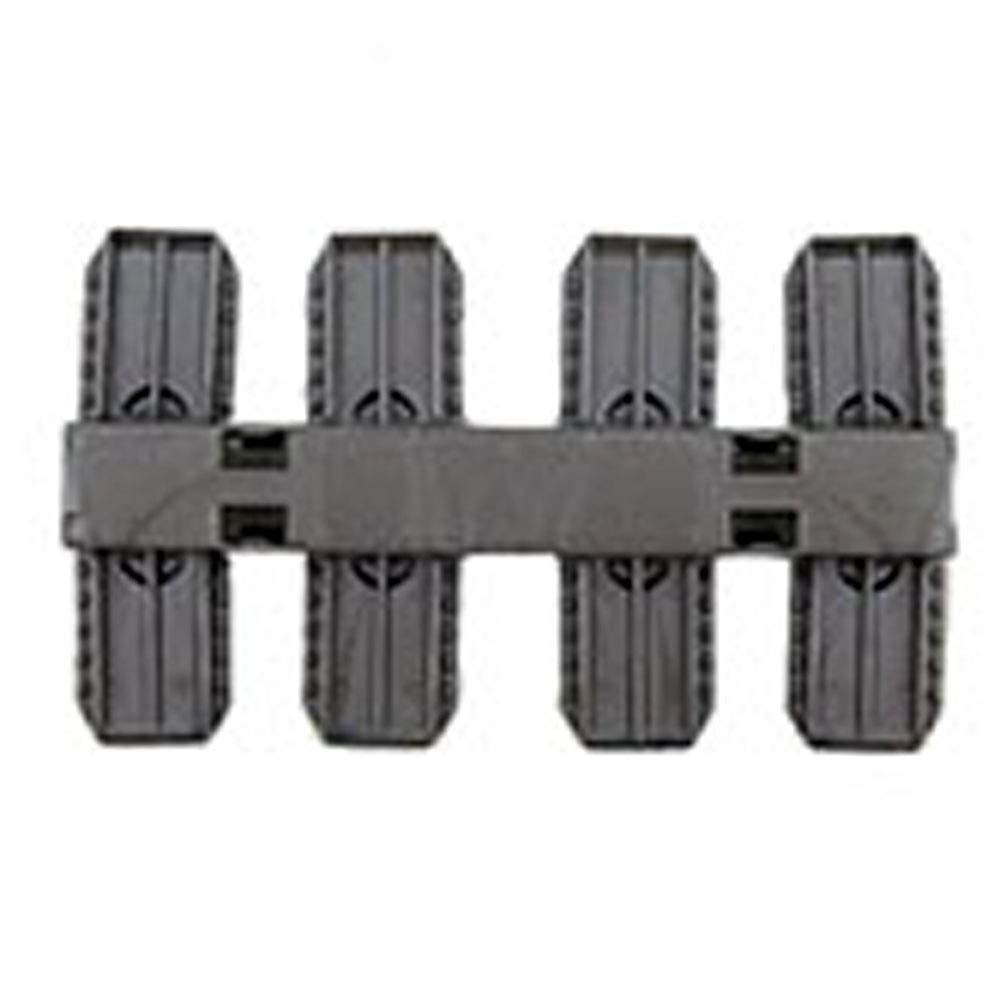 Hot Wheels Replacement Gray 4 Part Track Connector for FTH77 - HO Scale 1:64 Track Builder System Race Crate