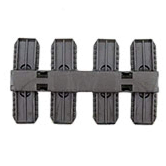 Hot Wheels Replacement Gray 4 Part Track Connector for FTH77 - HO Scale 1:64 Track Builder System Race Crate