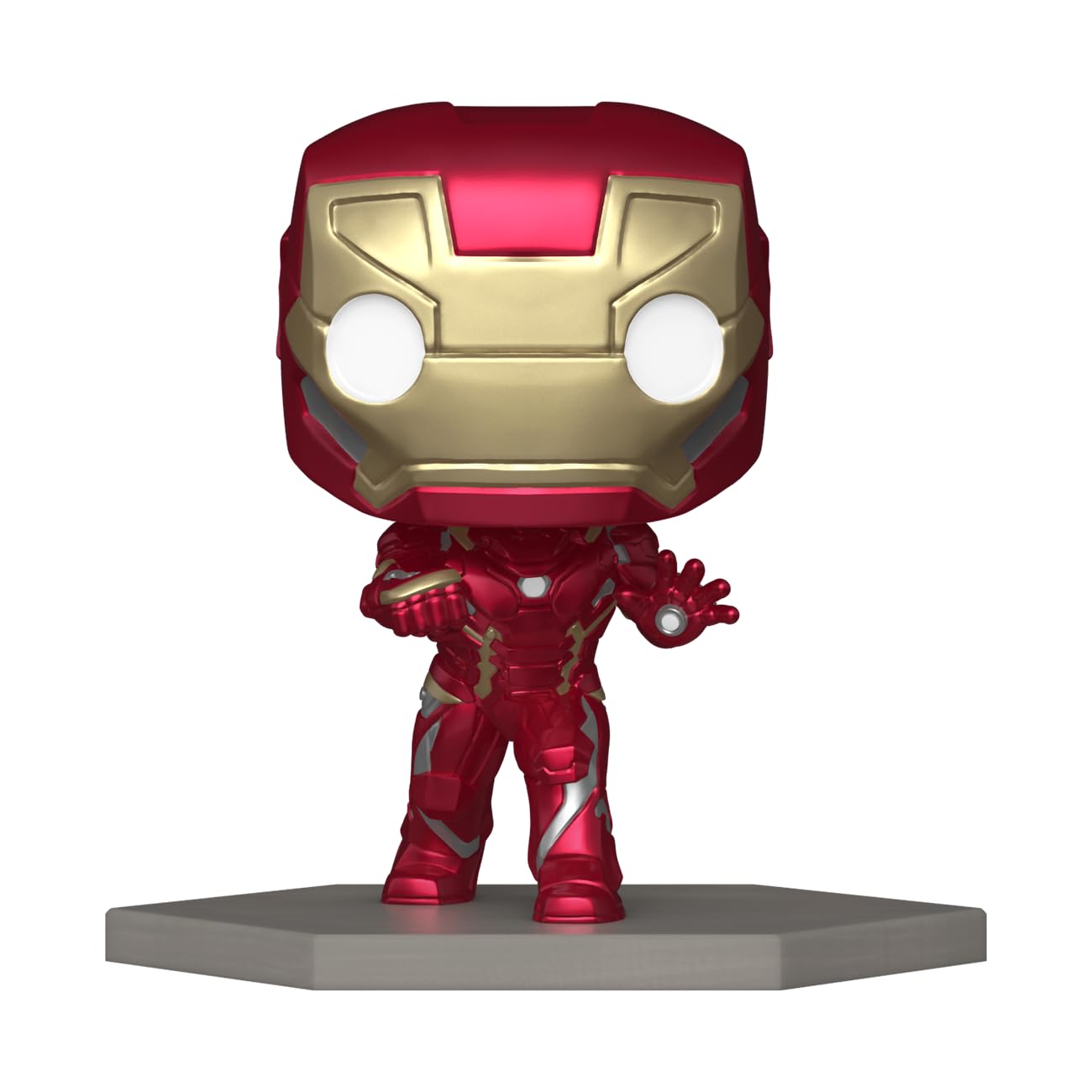 Funko POP! Marvel: Civil War Build A Scene - Iron Man - Captain America - Collectable Vinyl Figure - Gift Idea - Official Merchandise - for Kids…