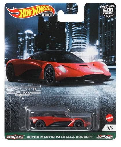 Hot Wheels Car Culture 2021 Exotic Envy Complete Set of 5 Vehicles