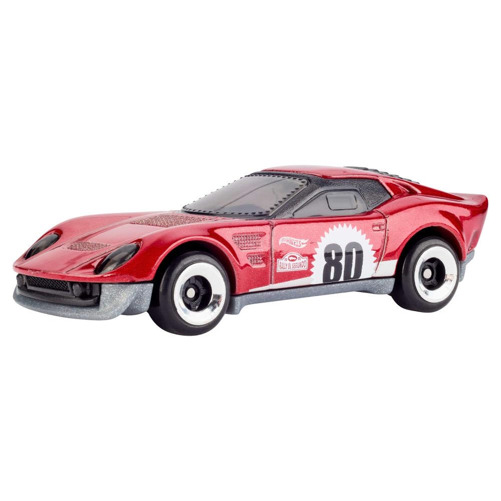 Hot Wheels 5-Pack 1:64 Scale Cars – Mattel 80th Anniversary Collectible Vehicle Set with Special Deco & Packaging