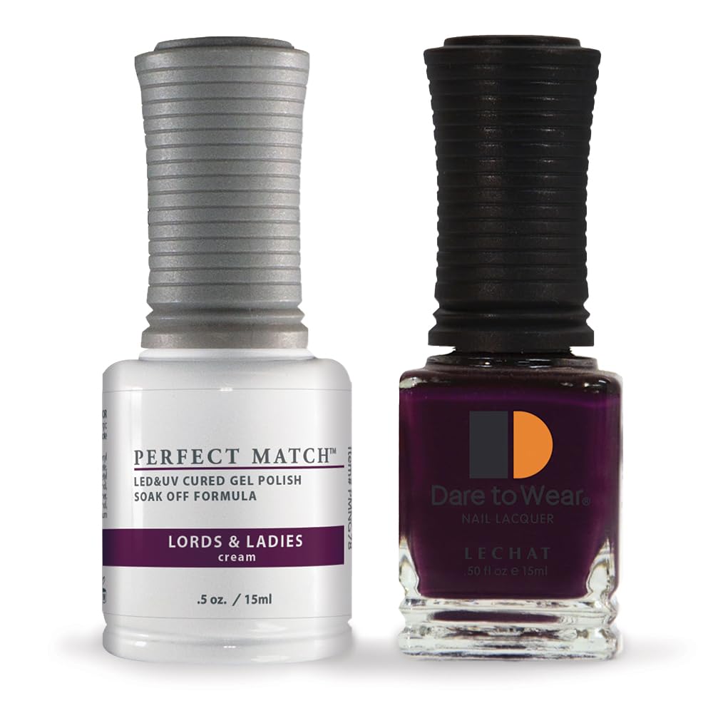 LeChat Perfect Match Gel Polish, Lords and Ladies, 0.5 Fl Oz (PMS78) Beauty & Personal Care LECHAT