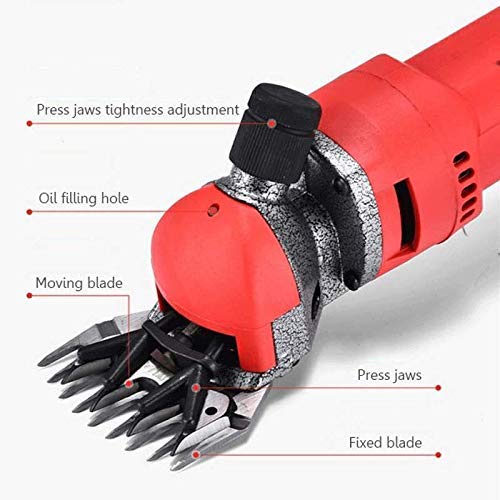GagalU Sheep Shears 1000W Shearing Machine Heavy Duty Electric Grooming Clippers Farm Animal Shave Tool with 6 Adjustable Speed for Pet Wool Livestock Beauty and Personal Care GagalU