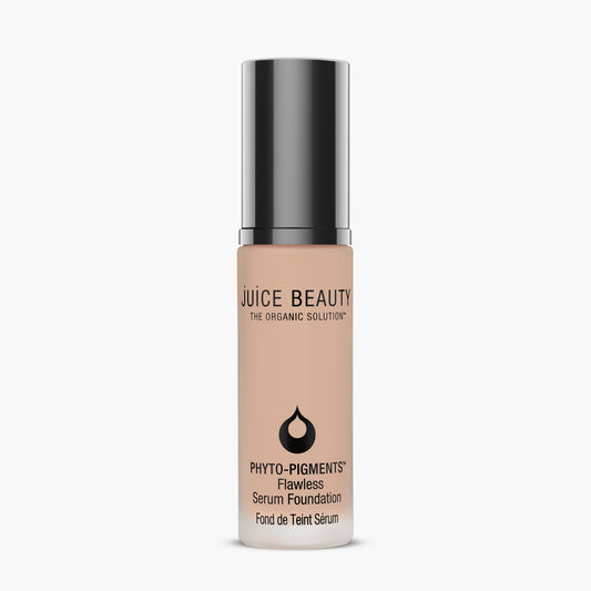 Juice Beauty Phyto?Pigments Flawless Serum Foundation - Non-Comedogenic, Long-Wear & Buildable Medium-to-Full Coverage - Vegan, Clean Hydrating Liquid Makeup for All Skin Types, 30 mL, 11 Rosy Beige