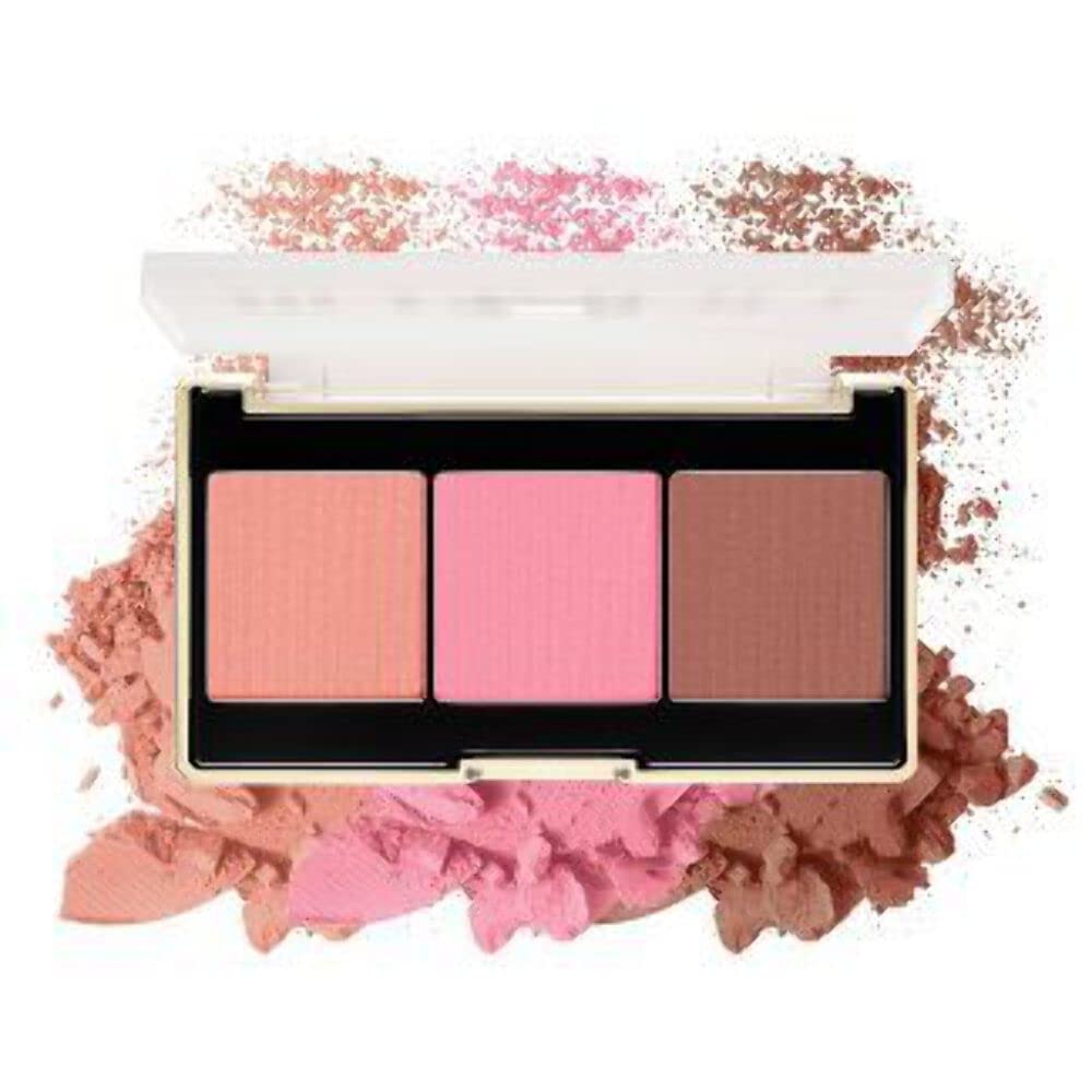 Milani Cheek Kiss Blush Palette Powder - Golden Hour Glow 120-0.26oz