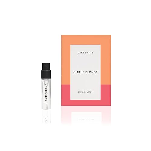 Lake & Skye Citrus Blonde 2mL Eau de Parfum Sample - Bergamont, Cedarwood, Floral, Fruity, Vegan, Paraben-Free, Cruelty-Free Beauty & Personal Care Lake & Skye