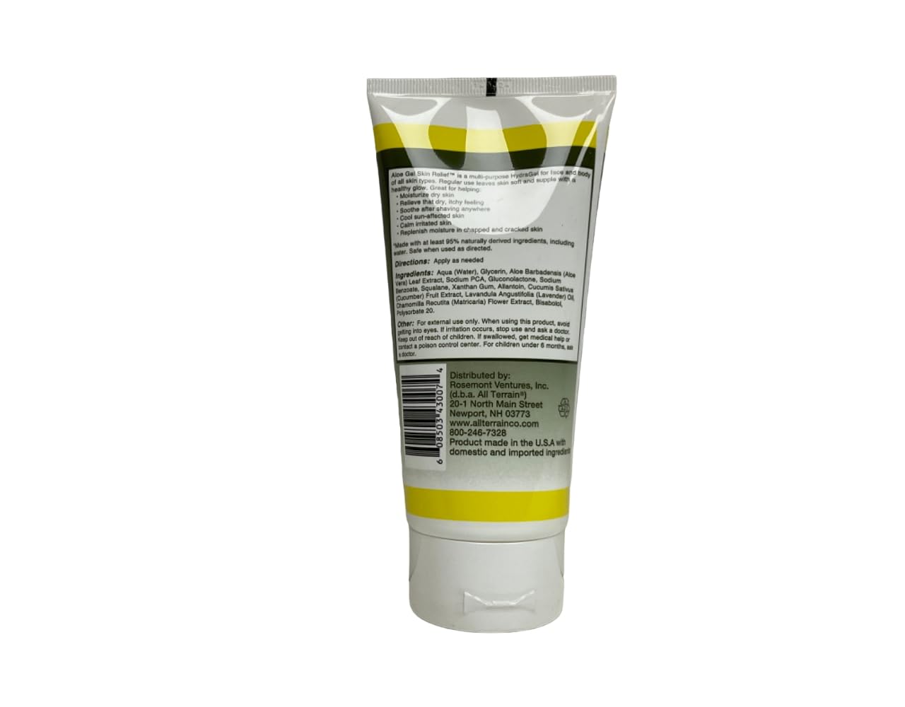 All Terrain Aloe Skin Relief Gel, 5 Ounce - 6 per case.