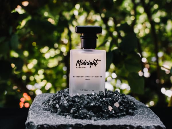 RawChemistry Midnight Pheromone Infused Cologne for Men - Men's Cologne Spray Infused with Pheromones - Midnight Fragrance for Men - Mens Perfume