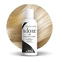 Adore Semi Permanent Hair Color (010 Crystal Clear) | Vegan & Cruelty-Free Hair Dye | No Ammonia, No Peroxide, No Alcohol | 4 Fl Oz