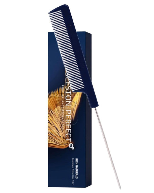 Koleston Perfect ME+ 9/17 Very Light Blonde/Ash Brown Hair Color | Permanent Creme Hair Dye 2oz and M Hair Designs Tail Comb (Bundle) Beauty & Personal Care M Hair Designs