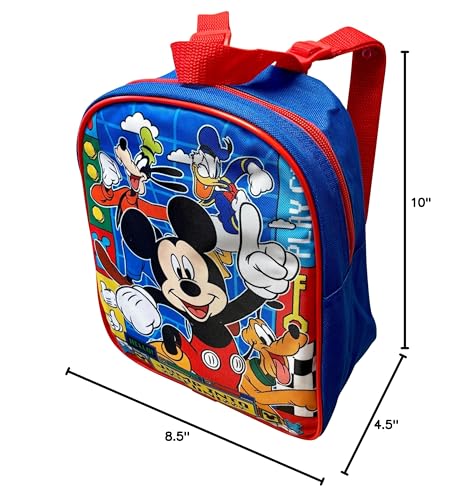 Disney/Marvel Kids Licensed 10" Mini Backpack (Mickey Mouse)