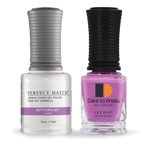 LeChat Perfect Match Gel Polish, Butterflies, 0.5 Fl Oz (PMS48) Beauty & Personal Care LECHAT