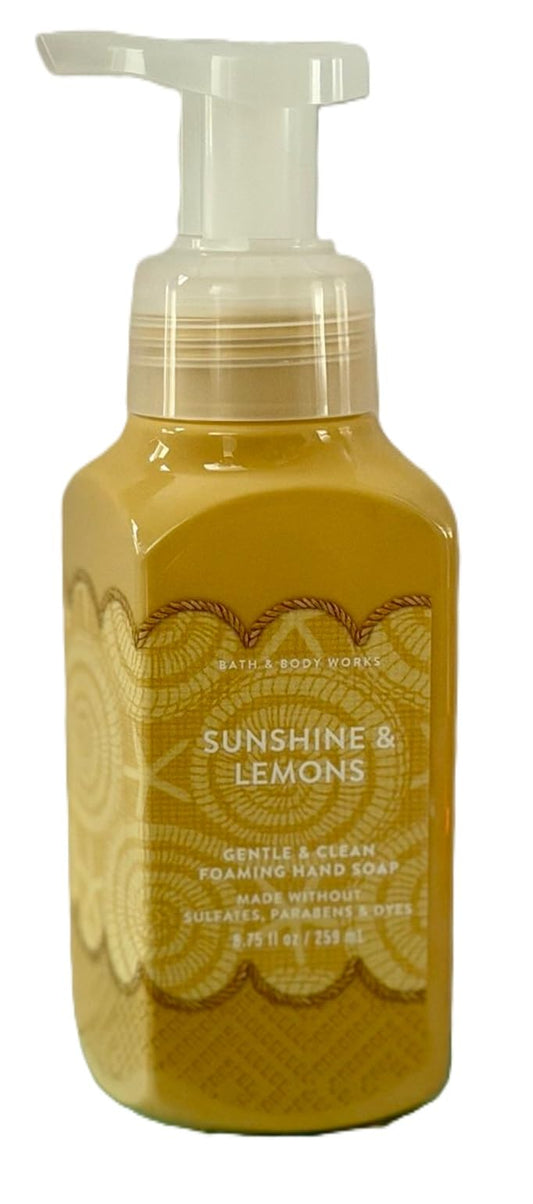 Bath & Body Works Spring Scents Gentle & Clean Foaming Hand Soap - 8.75 fl oz (Sunshine and Lemons)