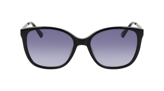 Anne Klein Women's Sunglasses AK7079 - Black with Grey Gradient Lens