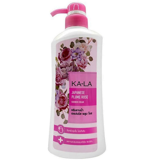 KA-LA Japanese Plume Rose Shower Cream 500 ML. Beauty & Personal Care KA-LA Nature Nine