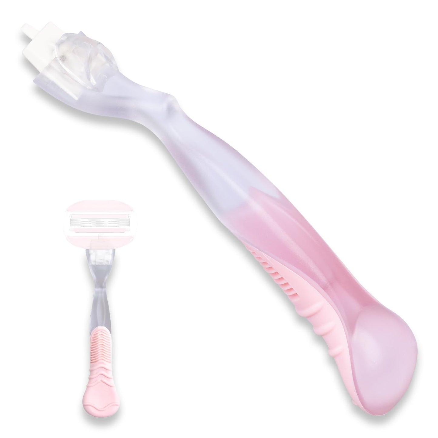 Replacement Handle Compatible with Gillette Venus, Comfort Glide Razor Handle Non-slip Ergonomic Handles for Women (Pink) Beauty and Personal Care VANEST