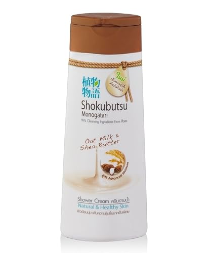 Shokubutsu Monogatari Oat Milk & Shea Butter Shower Cream 220ml