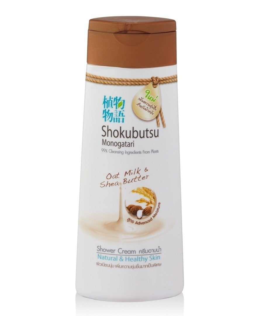 Shokubutsu Monogatari Oat Milk & Shea Butter Shower Cream 220ml